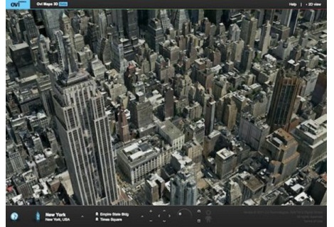 Nokia ovi maps New York