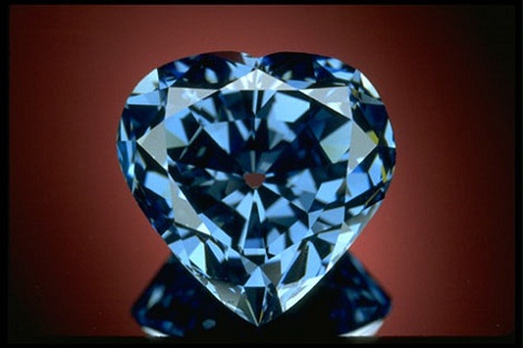 Christie s blue heart diamond
